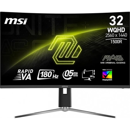 Ecran MSI incurvé 32" - MAG 32CQ6PF